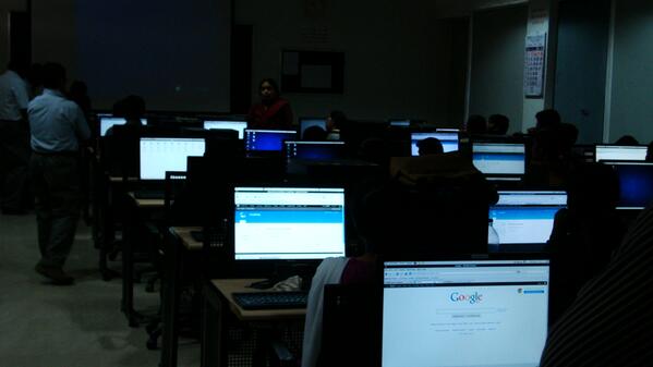 Over 55 students working on Drupal